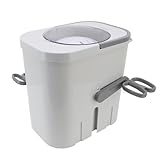 Fabater Handkurbel-Rotationswaschmaschine, Manuelle Wäschewaschmaschine, Umweltfreundlich, Tragbar, Kompakt, Leicht