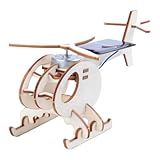 JOINPAYA 1Satz DIY Flugzeug Modell Für Experimentelles Wissenschaftsprojekt Solarbetriebener Hubschrauber Kreatives Basteln Für Jungen Und Bausatz Für Lernspielzeug