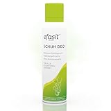 efasit Schuhdeo - Schuhspray gegen Geruch für alle gängigen Schuhmaterialien, mehr Hygiene und Frische im Schuh dank Schuhdeo, ohne Aluminiumsalze, 150 ml