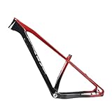Carbon Mountain Bike Frame 29er T800 Boost 12x148mm Hardtail MTB Vollinterne Routing -Scheibe Brems 2025 Modell(Red)