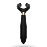 Satisfyer Endless Fun Vibrator für Paare 33 Anwendungsmöglichkeiten mit 100 Vibrations-Funktionen | Stark & Leise für Frau & Mann | Sex-Spielzeug verwendbar als Dildo und für Klitoris-Stimulation