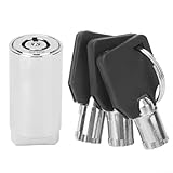 Automatenschloss T-Typ, Schließzylinder, Multi-Master-Schlüsselzylinder für Wasserspender Autowaschschrank Sicherheits-Hardware