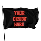 Personalisierte Flagge 3x5 ft Drucken Sie Ihr eigenes Logo Image Design Text Customized Outdoor Personalisierte Gartenflagge Personalisierte Flaggen Home Wanddekoration UV-beständig