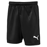 PUMA Kinder LIGA Shorts Core Jr Hose, Puma Black-puma White, 164