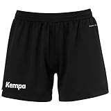 Kempa Damen 200362301-Klassische Klassische Shorts, Schwarz/Weiß, M