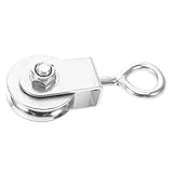 CTIRCHIU Schwenkbare Riemenscheibe mit Geräuschloser Rotation für Fitnessgeräte und Hebesysteme Effiziente Umlenkrolle für Drahtseile und Schwere Lasten