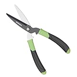 GARDENWORK Heckenschere Manuell 40CM Professionell Leichte Gartenschere mit SK5-Stahlklingen, 20° Neigungsdesign & Rutschfester Gummigriff, für Form- und Rückschnitt von Hecken, Büschen & Topfpflanzen
