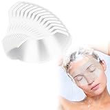 Prasacco 50 Stück Duschvisier, Transparent Weich Visier PET Augenschutz Haare Waschen Dusch-Gesichtsschutz Wimpernschutz für Barber Hair Salon Haar Schneiden Färbung Shampoo-Augenschutz