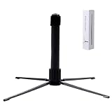 Krmoau Tragbarer Notenständer - Klappbarer 4-beiniger Instrumentenhalter mit Metallbasis - Flöten Nachtständer,Für Klassenzimmer Zuhause Outdoor Türbereich Geburtstagsfeier Familie Freunde Trommeln