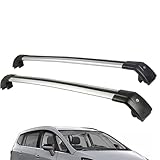 DachträGer Für Opel Vauxhall Zafira Tourer 2011-2019, QuerträGer DachgepäCkträGer DachträGer Universal 2 Teiliger RelingträGer FahrradträGer Dachboxen Aluminium