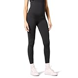 Amazon Essentials Damen Active Sculpt Umstandsleggings In Voller Länge Für Schwangerschaftstraining, Schwarz, S