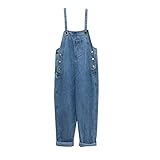 ACMEDE Umstands Denim LatzJeans Umstandsmode Lätzchen Overalls Overalls Schwangere Denim Latzhose Jeans Jumpsuits Sommeroverall Schwangerschaftshosen,M-XXL, 40-80KG