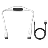 Geavonyg Wiederaufladbare LED Nackenleselampe Zum Stricken Basteln Häkeln Und Mehr Mit 3 Farbtemperaturen. Wiederaufladbare LED Nackenlampe Zum Lesen