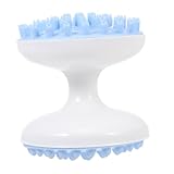 UPKOCH Massagebürste für Haustiere Multifunktionaler Katzenkamm mit Ergonomischem Griff Plastik pflegebürste für Baden und Sanfte Massage Geeignet für Katzen und Hunde zur Fellpflege und