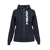 HEAD Damen Club Orginal Hoodie Fz Women Sweatshirt, Navy, L EU