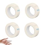 DJHUHN 4 Rollen Medizinisches Klebeband 1.25 cm x 9.1m Mikroporöses und Atmungsaktives Sporttape Breathable Micropore Tape für Hand Fuss zur Fixierung und Unterstützung