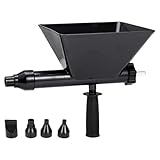 Punktfugenmaschine – Präzisionsmörtelapplikator für Fliesen | Portables Punktfugenhaar Sprühgerät mit 4 Düsen Griff-Mörtelmaschine Mörtelmaschine Rechenmaschine