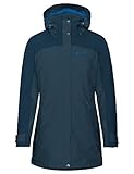 VAUDE Damen Women's Skomer Winter Parka Ii Jacke, Dark Sea/blue, 38 EU