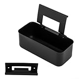 BBQ Fettbecher Tropfpfanne Metall Ölfänger kompatibel mit 43,2-91,4 cm Grillplatten große Kapazität hitzebeständig schwarz