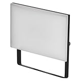 EMOS - LED-Strahler Tambo - ultradünnes Aluminium Flutlicht - wasserdicht - neutralweiß (4000 K) - 2000 lm - 20 W - Lebensdauer 25 000 Std. - Abstrahlwinkel 120° - für Außenbereich - schwarz