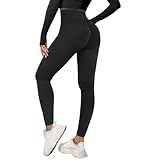 Lishang Sport Leggings Damen High Waist Push Up Blickdicht Leggins Booty Scrunch Butt Seamless Sporthose Sportleggings für Gym Yoga Fitness Hosen