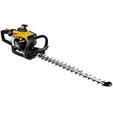 TEXAS Profi Heckenschere Benzin HTL2300 56cm Schnittlänge | 28mm Schnittstärke | 2-Takt | 23ccm Hubraum | 650W | Doppelklinge | Seilzugstarter | drehbarer Handgriff 180°