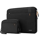 Inateck 360° Rundumschutz 13 Zoll Laptoptasche Hülle kompatibel mit 13.6 MacBook Air M3 M2 2022/13 MacBook Air M1 2021-2018/13 MacBook Pro M2/A2686 M1 2022-2016, stoßfeste spritzfeste Laptophülle