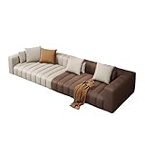 maozi Italienisches Holz-Skelett, minimalistisches Klaviertasten-Sofa, Wohnzimmer, Schlafzimmer, Büro, Sofa