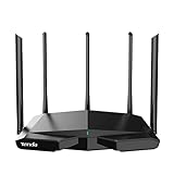 Tenda TX27 Pro WLAN-Router Gigabit Ethernet Tri-Band (2,4 GHz/5 GHz/6 GHz) Schwarz (TX27 Pro) Marke