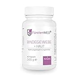 FürstenMED® Bindegewebe + Haut* mit Vitamin C - Hochdosierter Komplex - OPC, Beta Carotin, L-Lysin, L-Prolin - Vegan & Ohne Zusätze