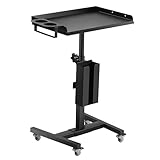 POARMEEY Tattoo Tray Rollable Cart Salon Table with Wheels and Multiple Storage for Tattoo Studio and Medical