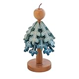 Weihnachtsbaum Topfuntersetzer Set 3-Teilig - Holz Hitzebeständige Untersetzer | Klappbare Topfhalter Esstisch | Isolierende Tischsets Küche, Restaurant, Wohnung, Festtagsdeko