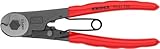 Knipex Bowdenzugschneider schwarz atramentiert, mit Kunststoff überzogen 150 mm 95 61 150