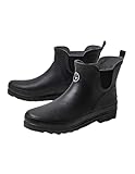 SCHIETWETTER Herren Gummistiefel Paul, halbhoch, rutschfeste Sohle, wetterfest & funktional black 44