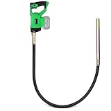 Akku Betonrüttler Kompatibel mit Makita 18V Akku | 1.5m Elektrisch Betonrüttler Flaschenrüttler für Betonverdichtung | 6000 U/min | 35mm Vibrationsflasche | Flaschenrüttler Beton(Ohne Akku)