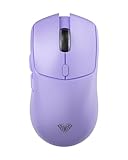 AULA SC580 Gaming Maus Kabellos,2.4GHz/USB-C/BT Wireless Gaming Mouse,12000DPI,6 Programmierbare Tasten,Kabellose Maus für PC/MAC Gamer (Lila)
