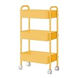 Generico Rollbarer Lagerwagen - 3-stufiger mobiler Ordnungswagen | Multifunktionaler Küchentrolley Mit Rädern, Multifunktionaler Küchenwagen Für Wohnzimmer Küche