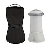 Schutzhülle für Pool-Filter, wasserdichte Schutzhülle aus Oxford-Gewebe für Sandpumpe, sicherer Schutz für Poolzubehör gegen Schnee und Regen, für Außenbereich, Garten, Hotel, Party