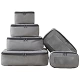 Verpackung Von Würfeln Für Reisen 6pcs Platz Sparende Kleidung Für Männer Koffer Aufbewahrung Tragbarer Wäscheltasche Platz Sparsam