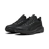 PUMA Unisex Skyrocket LITE Trail Straßen-Laufschuh, Black-COOL Dark Gray, 43 EU