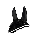 HKM 33879171 Fliegenhaube, M, schwarz/silber