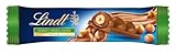 Lindt Schokolade NUSS DELUXE Riegel Vollmilch Haselnuss | 35g | Geröstete Haselnüsse in feiner Nusscrème umhüllt von feinschmelzender Vollmilch-Schokolade | Pralinengeschenk | Schokoladengeschenk