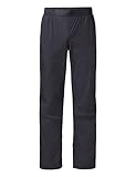 VAUDE Damen Women's Drop Pants Ii Regenhose, Black Uni, 40 EU