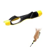 flintronic Golf Grifftrainer, Golf-Griff-Trainingshilfe Golf Schwungtrainer, Arm-Band Schwung Haltungskorrektur Praxis Ausrichtung für Golf Anfänger (Gelb