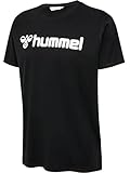hummel T-Shirt Weiß schwarz, XL Herren