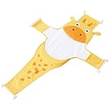 GARIOUANS Praktischer Badewannen Sitz Netzmaterial Sicherer und Bequemer Badewanneneinsatz für Neugeborene Einfach zu Reinigen Lagern Ergonomisches Design für Entspannte Langlebig und zur