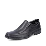 Rieker Herren Slipper B0873, Männer Slip On,Mokassins,Halbschuhe,Slip-ons,Slides,Schlupfschuhe,schluepfschuhe,Loafer,schwarz (00),43 EU / 9 UK