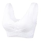 Damen Unterwäsche BH - BH Große Brüste Starker Damen Soft BH Rücken Damen BH Invisible Support Bra Push-Up Bequem BH mit zusätzlicher BH-Verlängerung