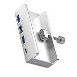 Fluxioxtna Externe USB Konzentrator Klemmtyp USB3.0 Splitter Dockingstation Für Festplatten Kamera Keyboards Maus Festplatten