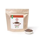 PAKKA Bio Fairtrade Kakao Nibs, 600g, Öko & Fair, Cacao Cocoa Nibs, direkt hergestellt und abgefüllt vom Produzenten in Kolumbien, vegan,600 g (1er Pack))